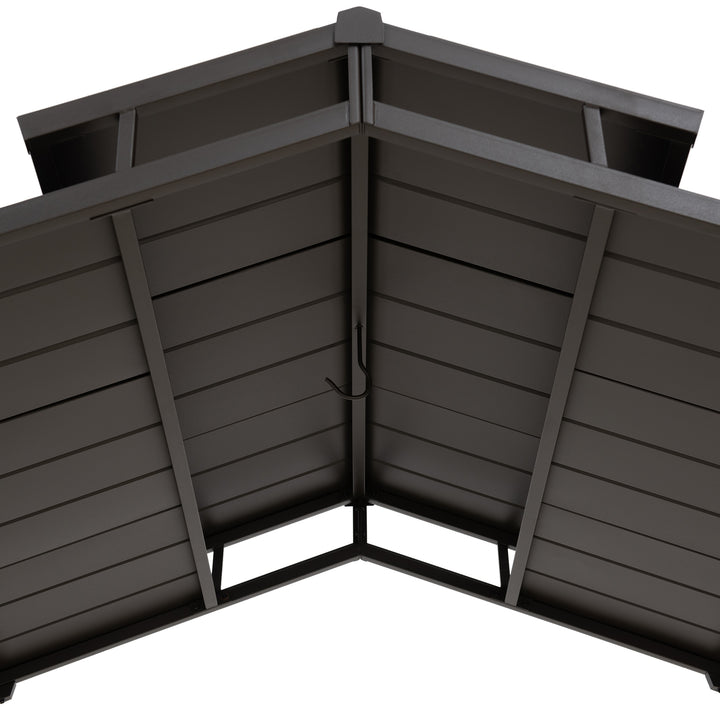 Stahl Grill Gazebo ECRINS - 153cm x 242cm