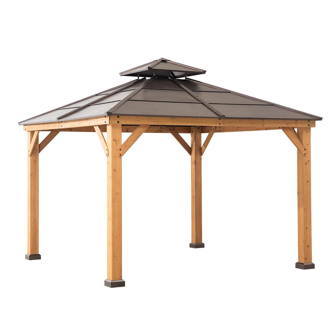 Zedernholz Gazebo PAPS - 336cm x 336cm