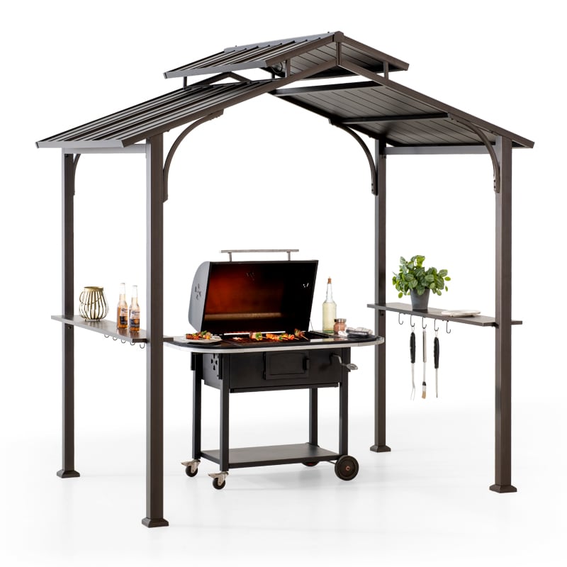 Stahl Grill Gazebo ECRINS - 153cm x 242cm