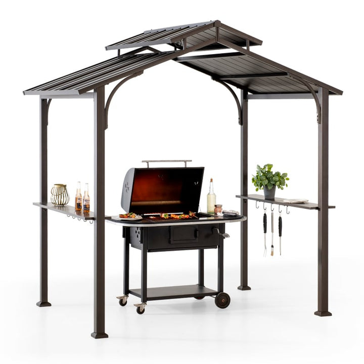 Stahl Grill Gazebo ECRINS - 153cm x 242cm