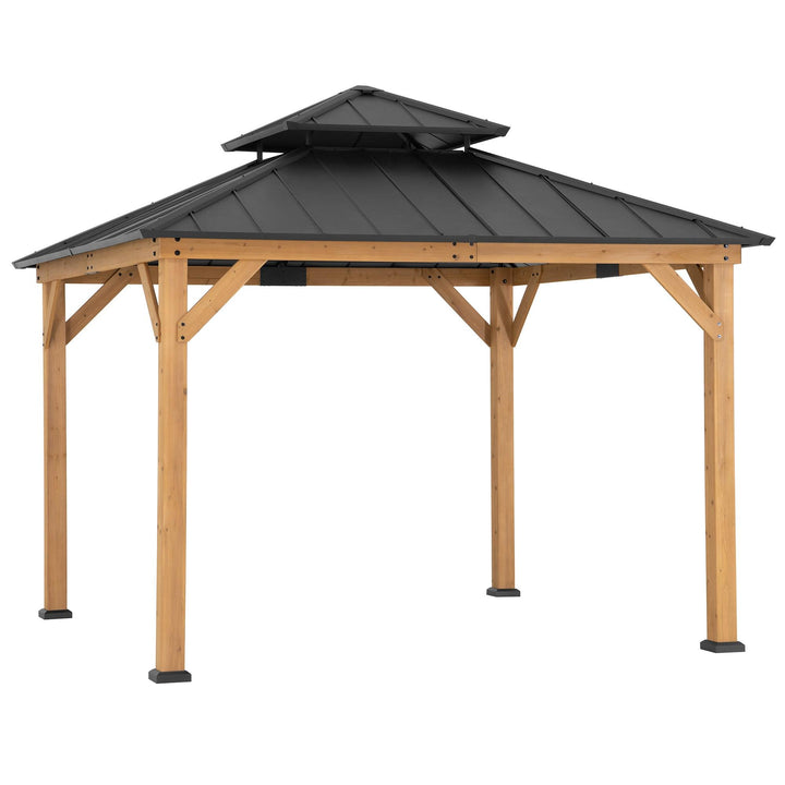 Zedernholz Gazebo KAPS - 330cm x 330cm