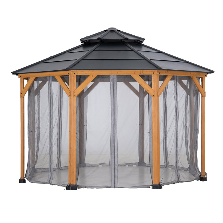 Net for Cedar Wood Gazebo 395cm x 395cm