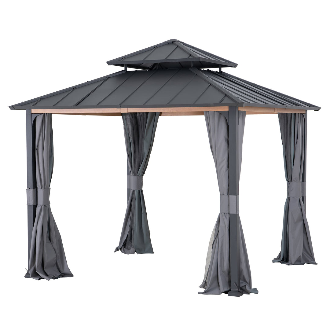 Curtain for Cedar Wood Gazebo 300cm x 300cm