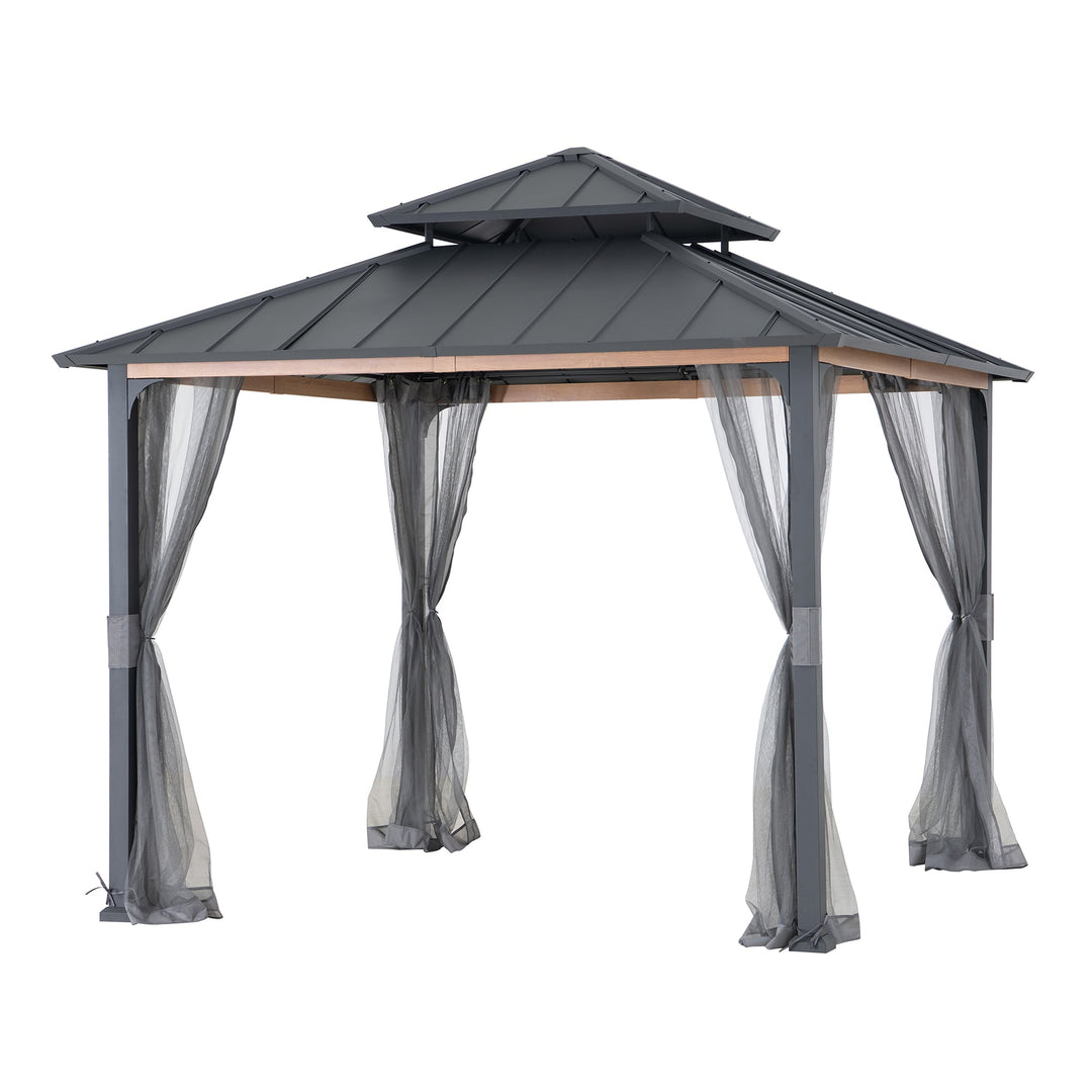 Netz für Zedernholz Gazebo 300cm x 300cm