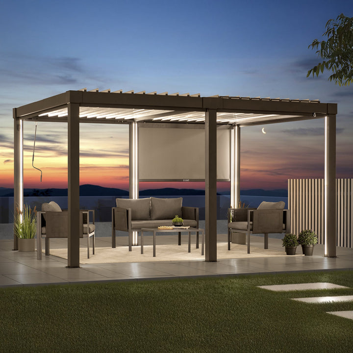 Rollo für Multi Pergola Matterhorn - 2 Meter