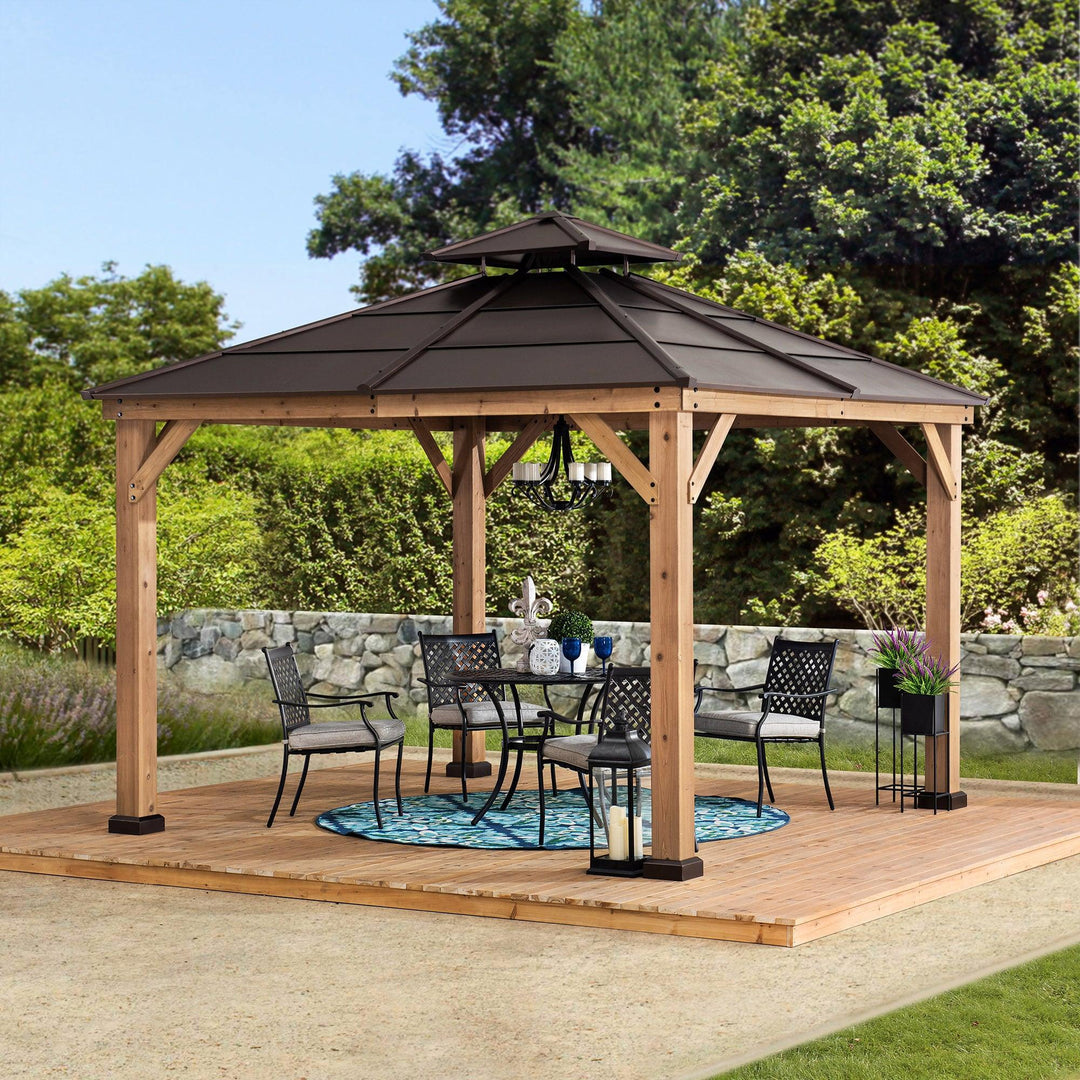 Gazebo PAPS - 335cm x 335cm - Sunjoy Gartenmöbel