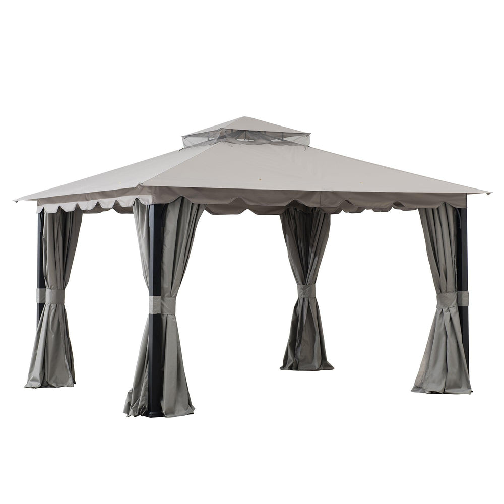 Gazebo STOJ - 336cm x 402cm - Sunjoy Gartenmöbel