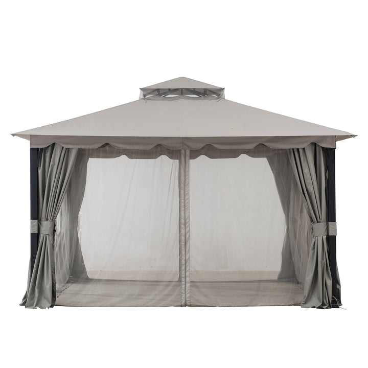 Gazebo STOJ - 336cm x 402cm - Sunjoy Gartenmöbel