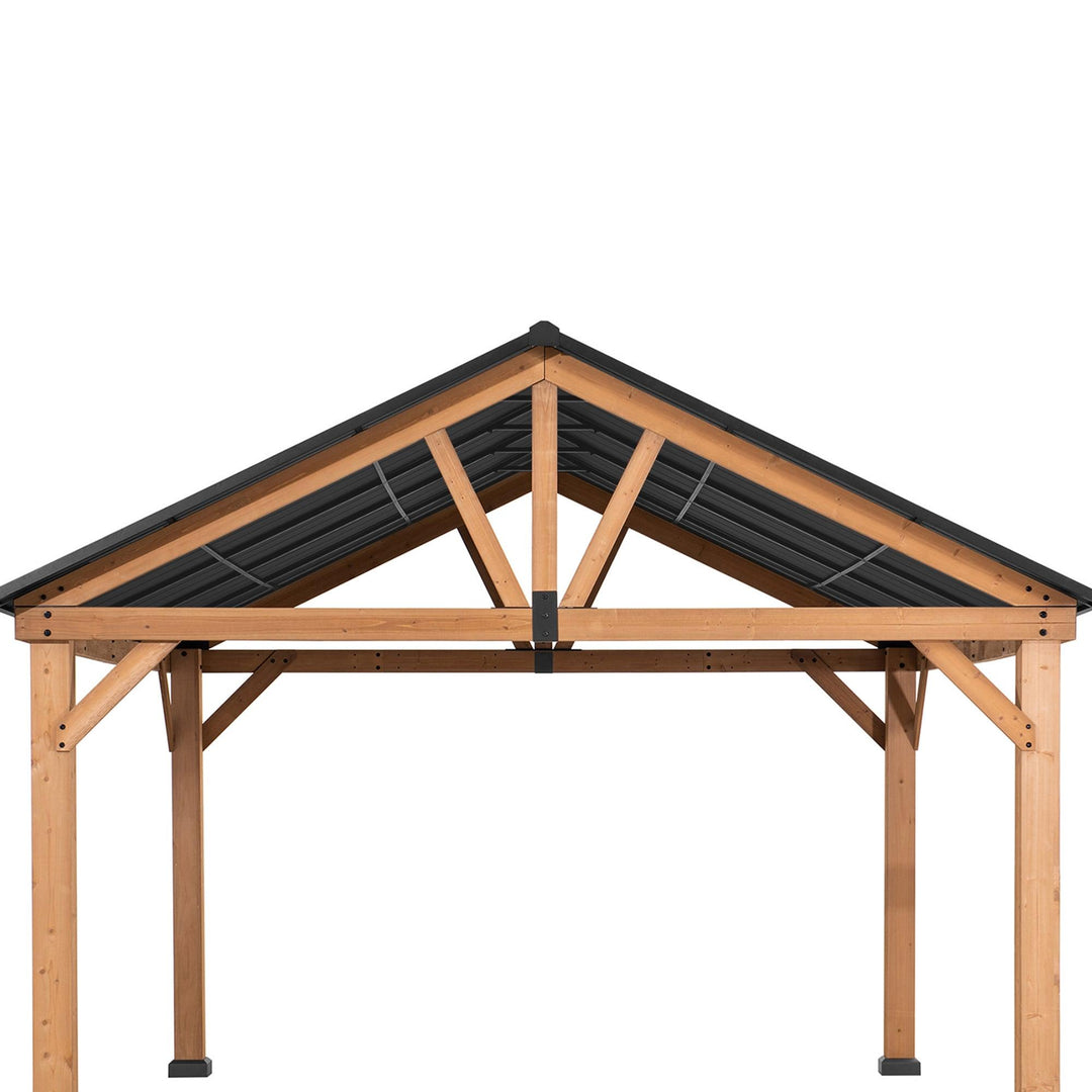 Gazebo TÖDI - 399cm x 335cm - Sunjoy Gartenmöbel