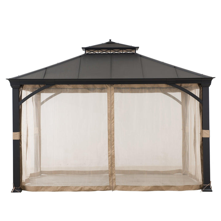 Gazebo TORRE - 385cm x 324cm - Sunjoy Gartenmöbel